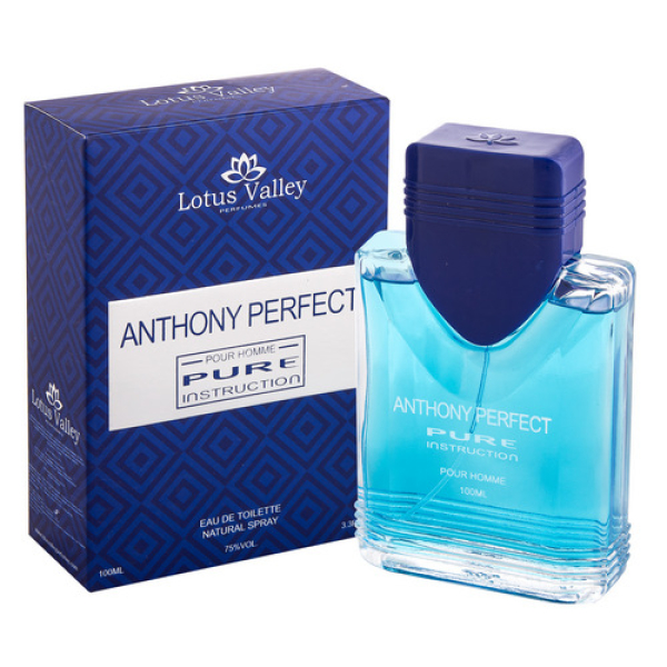 Anthony Perfect Pure Instruction Lotus Valley - woda toaletowa dla mężczyzn