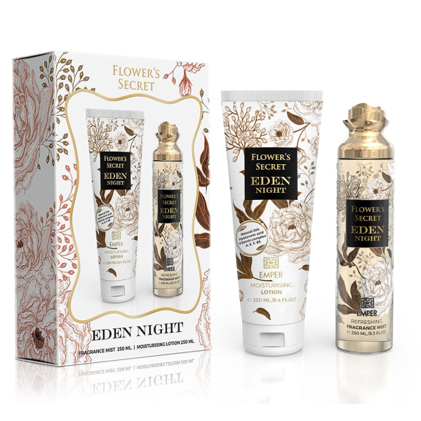 Flower'S Secret Eden Night 250мл body mist+ 250 мл body lotion zestaw damski Emper