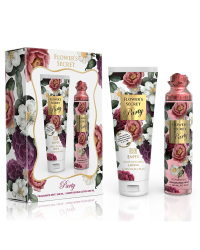 Flower'S Secret Party 250мл body mist+ 250 мл body lotion zestaw damski Emper