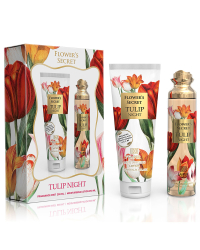 Flower'S Secret Tulip Night 250мл body mist+ 250 мл body lotion zestaw damski Emper