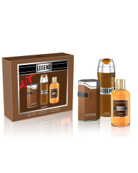 Legend Emper - zestaw upominkowy dla mężczyzn (t/v 100 ml + Deo 200 ml + Żel pod prysznic 250 ml)
